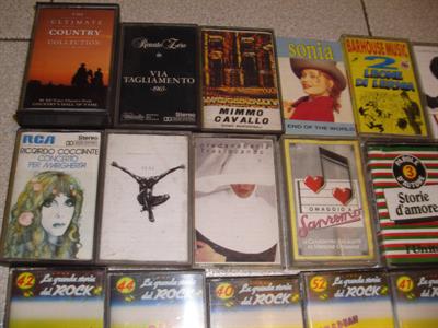 Musicassette varie lotto/stock di trenta - Foto 2