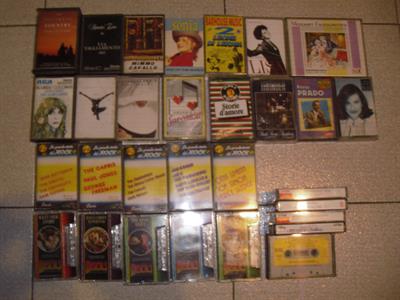 Musicassette varie lotto/stock di trenta