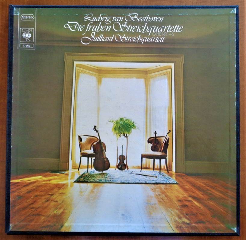 Ludwig van Beethoven - I primi quartetti d'archi, ottimo stato