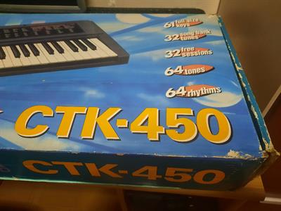 Keyboard/Pianola/Tastiera elettrica Casio CTK-450 - Foto 5