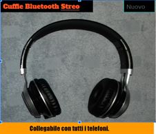 Cuffie stereo Bluetooth ovunque ricaricabili.