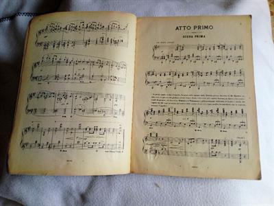 Lohengrin Riccardo Wagner spartito musicale 1914, ottimo stato - Foto 4