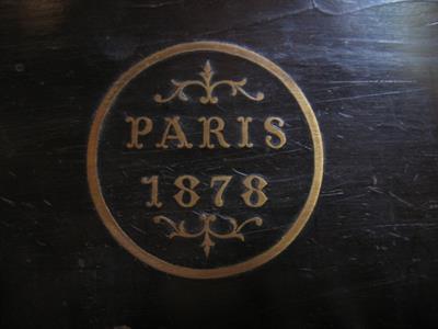 Pianoforte Mezza Coda FRANZ ORFER Wien - Paris 1878 - Foto 5