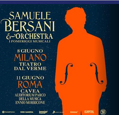 Concerto Roma Samuele Bersani in Prima Fila