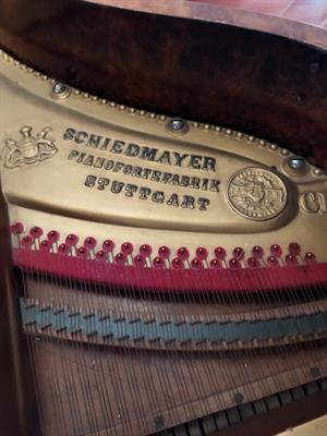 Pianoforte a coda d'epoca SCHIEDMAYER - Foto 3