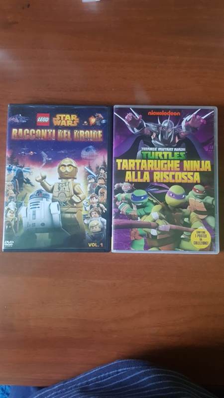 DVD Racconti del Droide Tartarughe Ninja