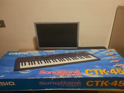Keyboard/Pianola/Tastiera elettrica Casio CTK-450 - Foto 4