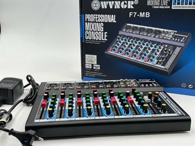 Mixer Professionale 7 canali con bluetooth