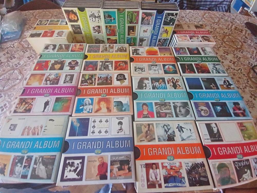 Grandi album musica italiana, in ottime condizioni