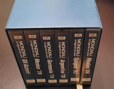 Mondiali la leggenda del calcio- cof. di 6 VHS - Foto 2