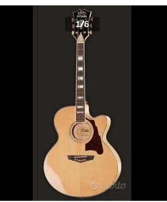 Chitarra acustica D' Angelico J 600 Jumbo U.S.A.,