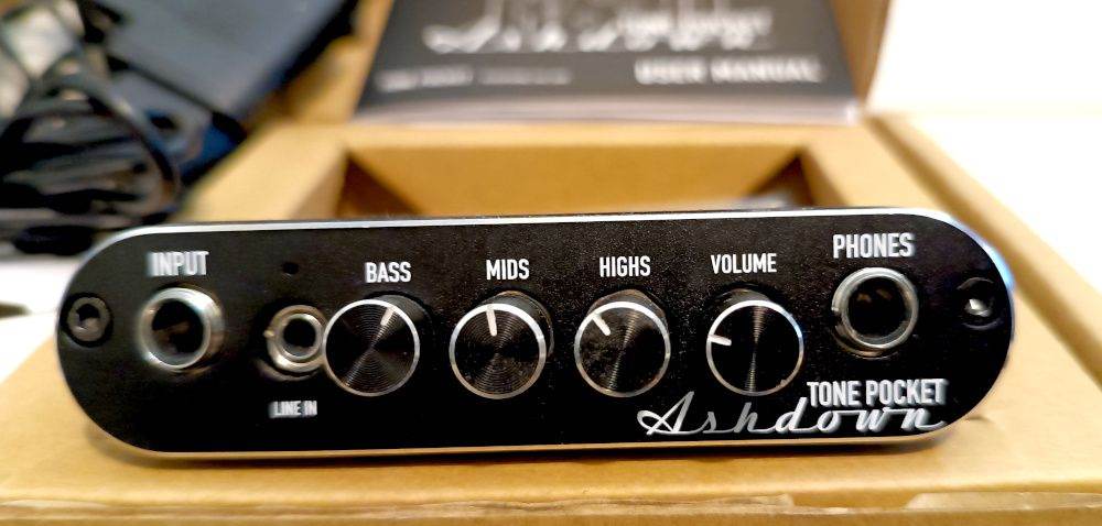 Foto 4 Ashdown Tone Pocket amplificatore cuffie per basso, unico proprietario
