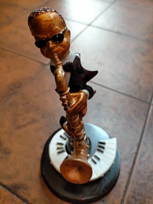 Statuette in legno dipinte a mano, altezza 15 cm - Foto 5