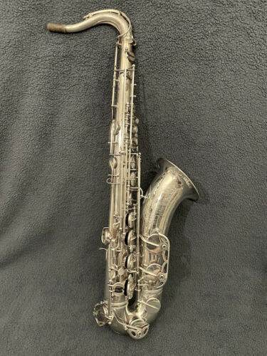 Selmer 1953 Super Balanced Action Silver Tenor Saxophone