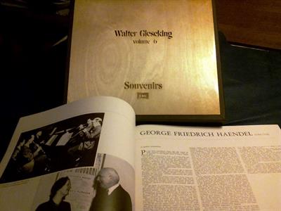 Vinili musica classica W.GIESEKING pianista