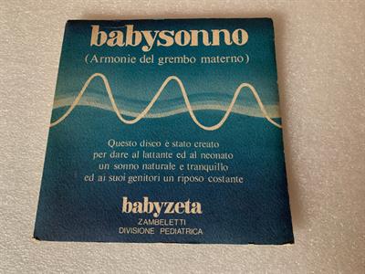 Vinili 45 giri BEBYSONNO Armonie grembo materno