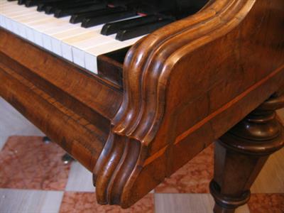 Pianoforte Mezza Coda FRANZ ORFER Wien - Paris 1878 - Foto 2