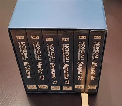 Mondiali la leggenda del calcio- cof. di 6 VHS