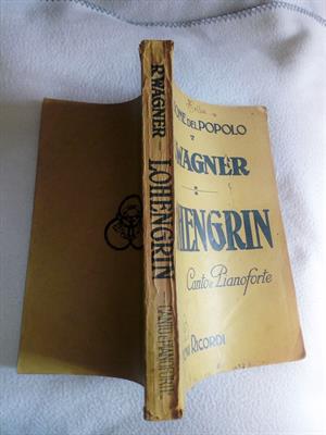 Lohengrin Riccardo Wagner spartito musicale 1914, ottimo stato - Foto 6